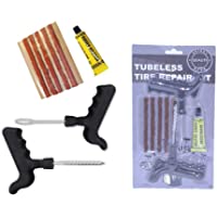 Valmoni Sport Kit Reparación Pinchazos Emergencia Reparador Neumáticos 5 Mechas Rueda Antipinchazos Moto Coche Quad…